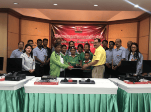 Birla Carbon Thailand donates 10 computers to seven schools in Thailand