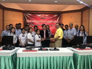 Birla Carbon Thailand donates 10 computers to seven schools in Thailand
