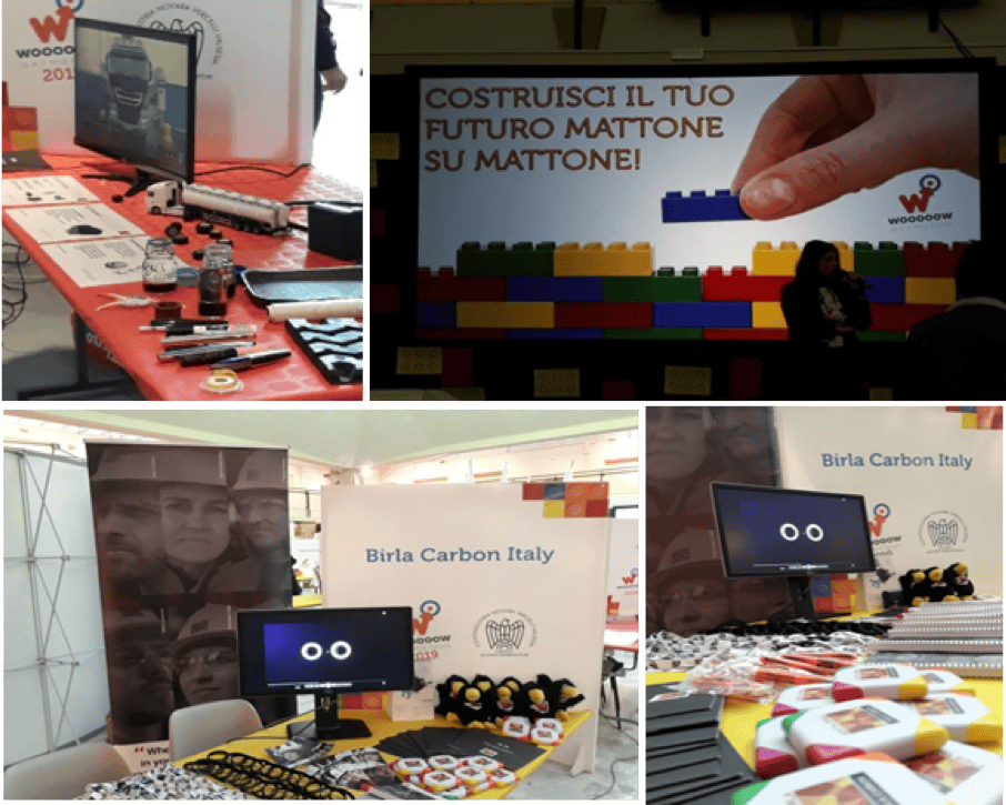 Birla Carbon Italy sponsored a high school fair for school students