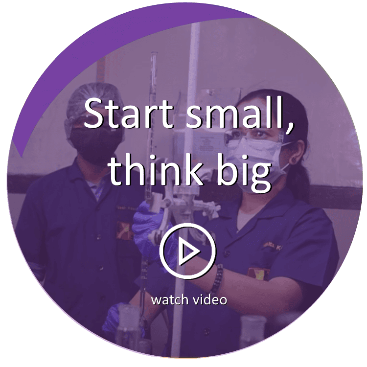 Start small, think big