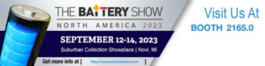 Battery show banner