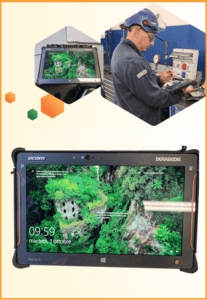 Birla Carbon Technician and Tablet