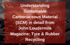 John Loudermilk on a podcast with the Tire & Rubber Recycling magazine